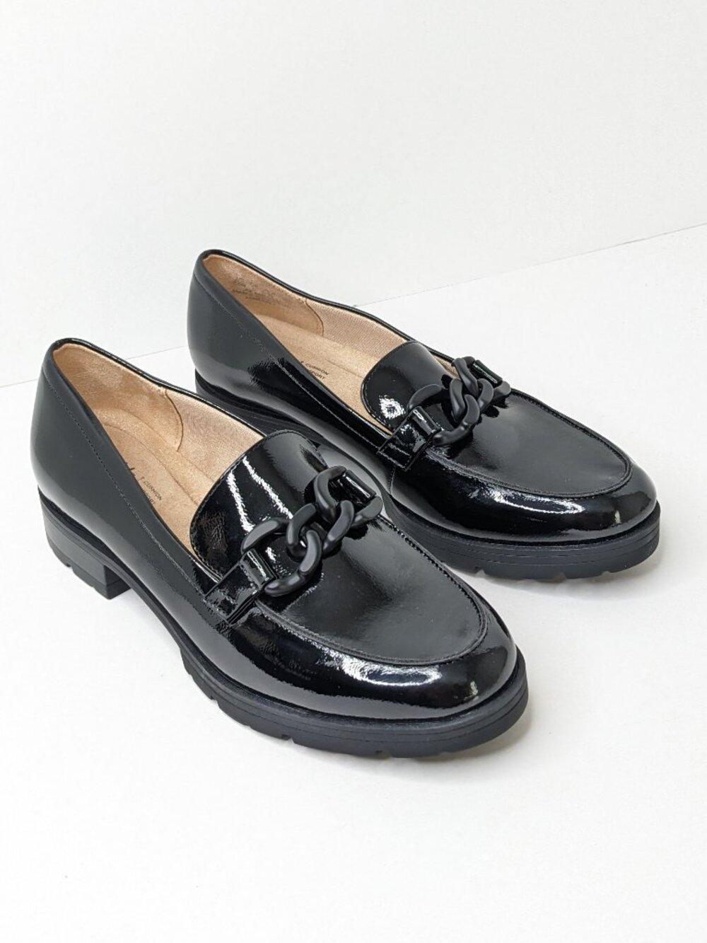 LifeStride London 2 Loafers Black Womens 7.5
